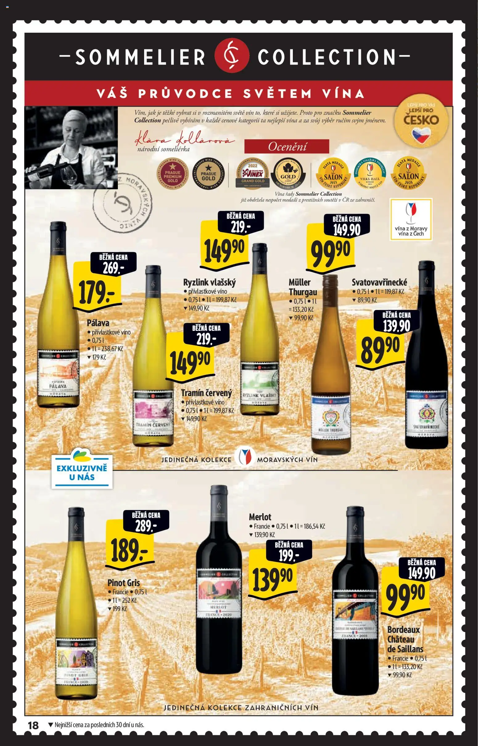 Albert katalog - Supermarket od 29.10.2025 | Strana: 18 | Produkty: Víno, Merlot, Tramín červený, Pinot Gris