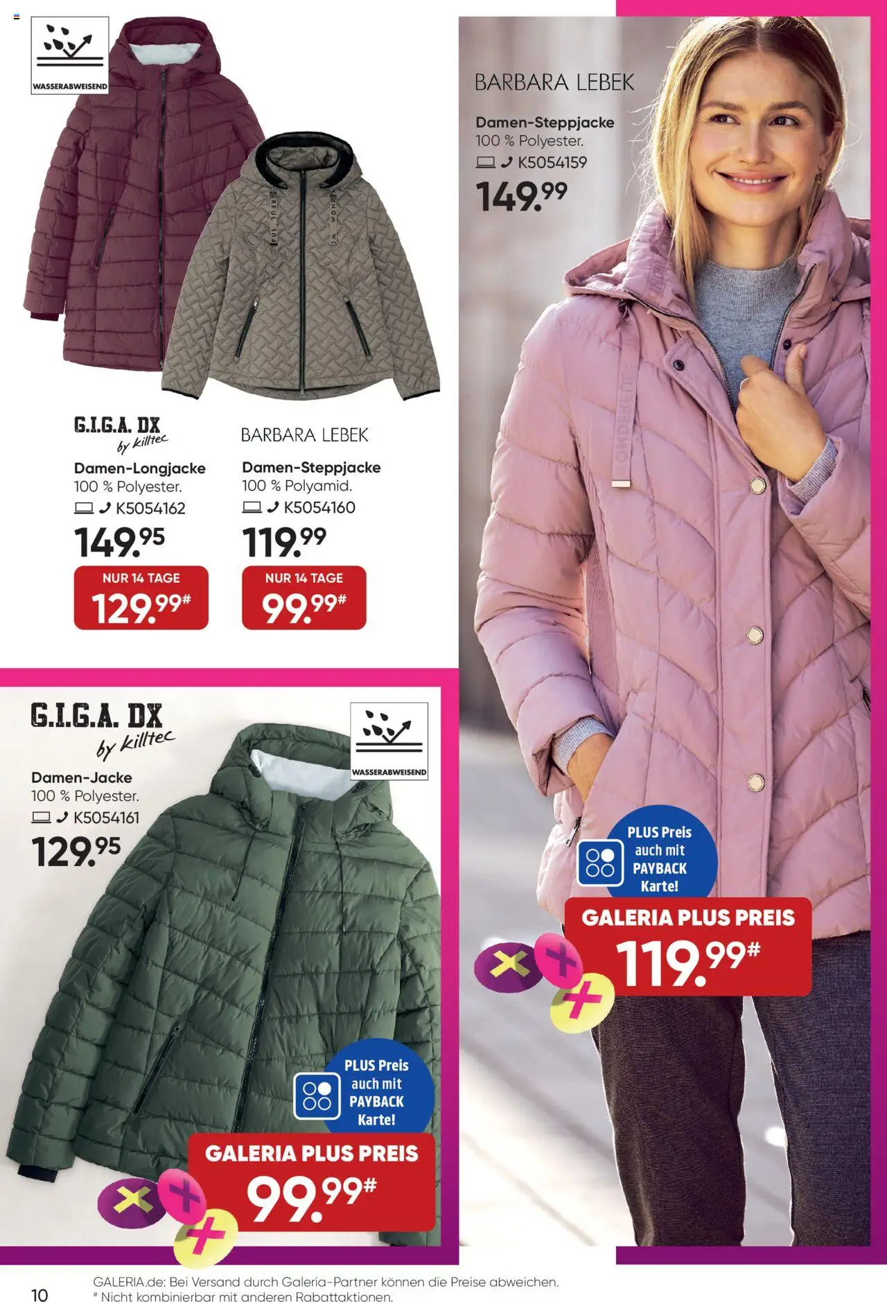 Galeria Karstadt Kaufhof Online-Prospekt – gültig ab 29.09.2025 | Seite: 10