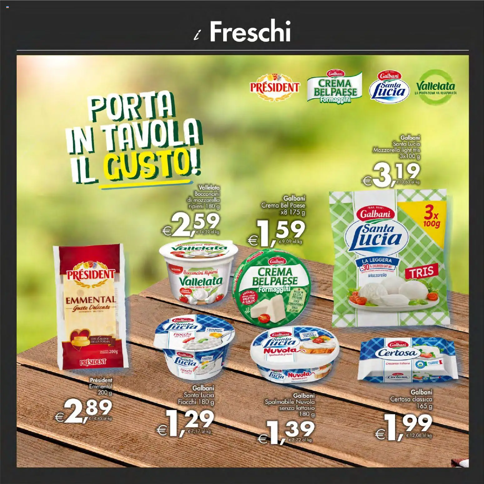 Volantino Decò del 13.02.2026 | Pagina: 11 | Prodotti: Crema, Fiocchi, Mozzarella, Latte