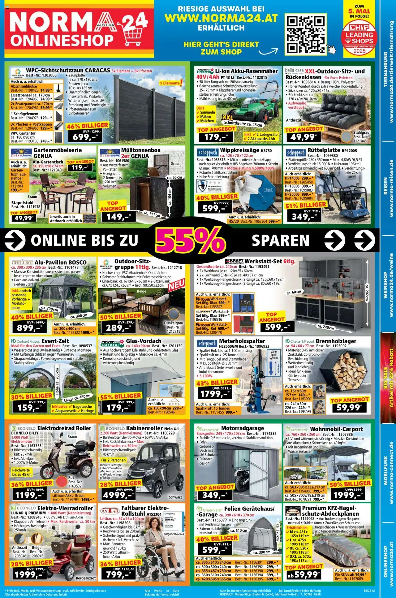 Norma Flugblatt gültig ab 01.09.2025 | Seite: 17 | Produkte: Gewicht, Tisch
