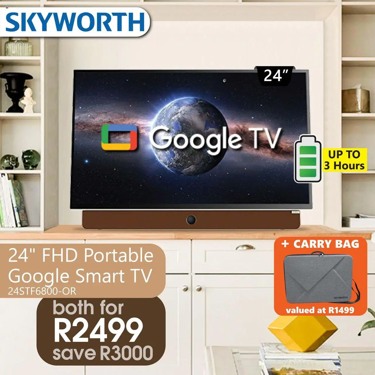 New Tafelberg Furnishers catalogue – valid from 26.09.2025 | Page: 4 | Products: Bag, TV