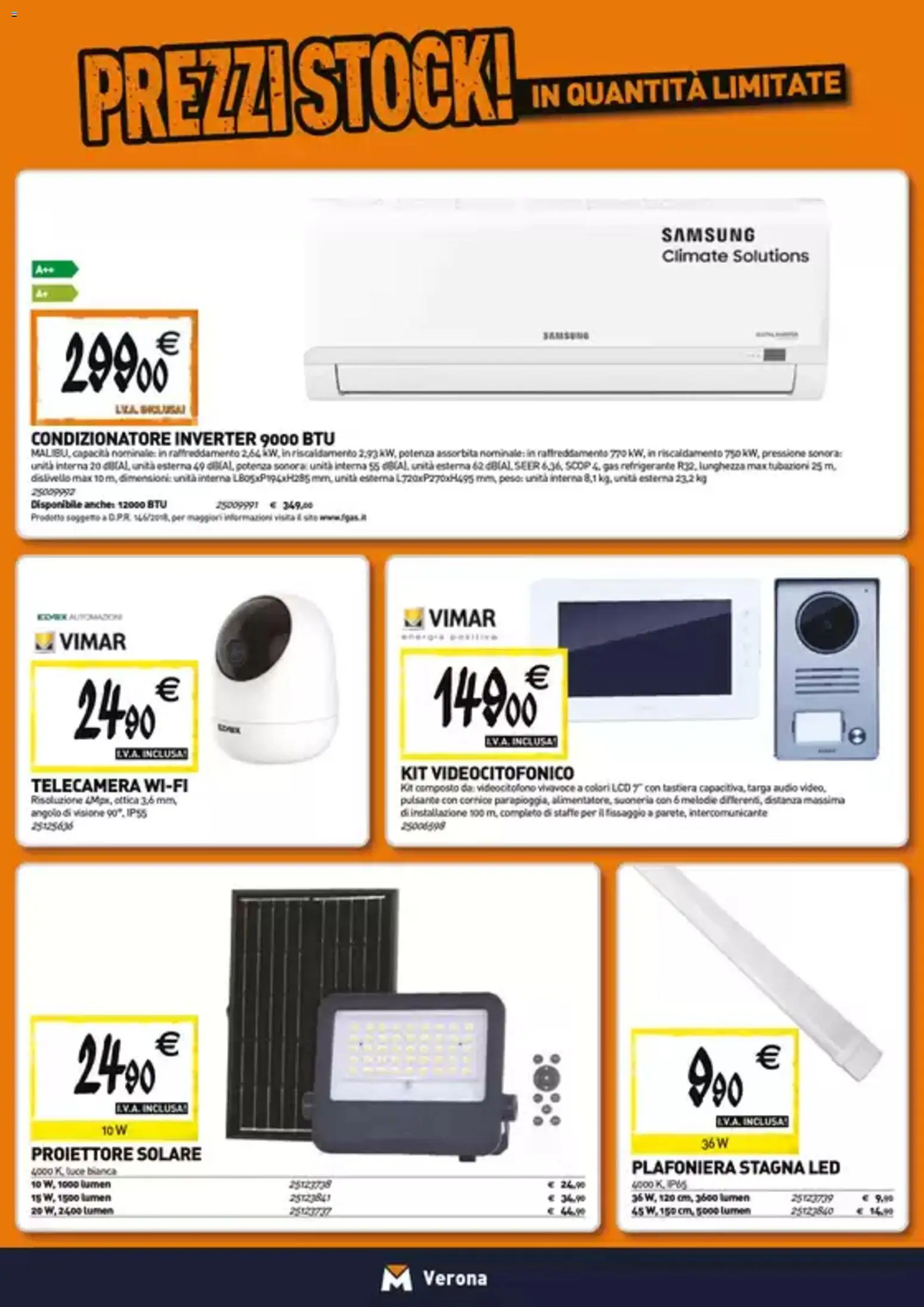 Volantino TECNOMAT del 26.03.2026 | Pagina: 13 | Prodotti: Tastiera, Audio, Condizionatore, Samsung