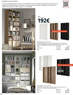 Catálogo IKEA Bily │ válido desde el 01.09.2025 | Página: 10 | Productos: Peso, Biblioteca