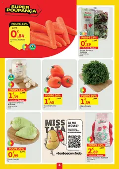 Auchan folheto │ válido de 17.07.2025 | Página: 6 | Produtos: Batata, Tomate, Cenoura, Cogumelos
