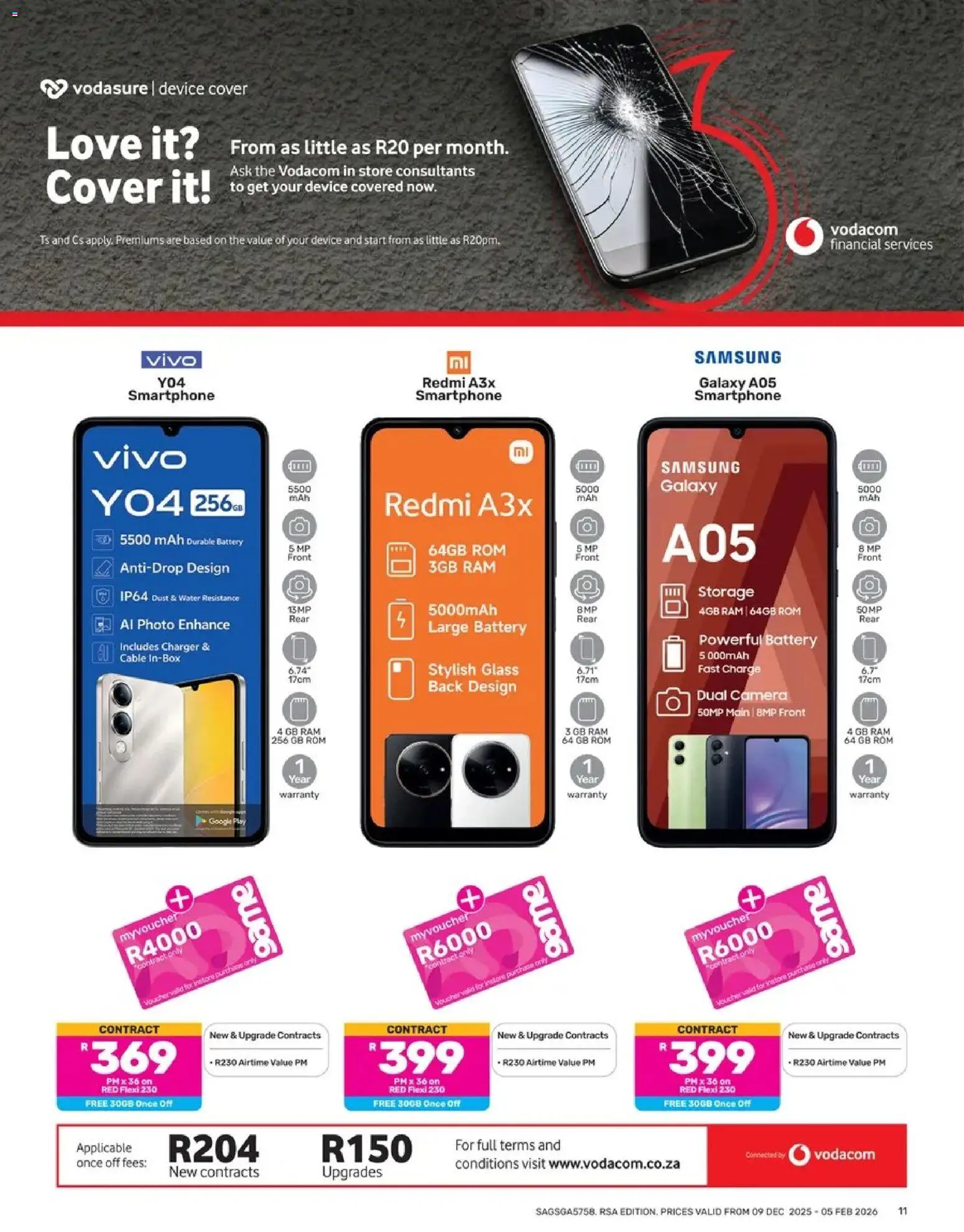 New Game catalogue – valid from 09.12.2025 | Page: 11 | Products: Smartphone, Battery, Charger, Water