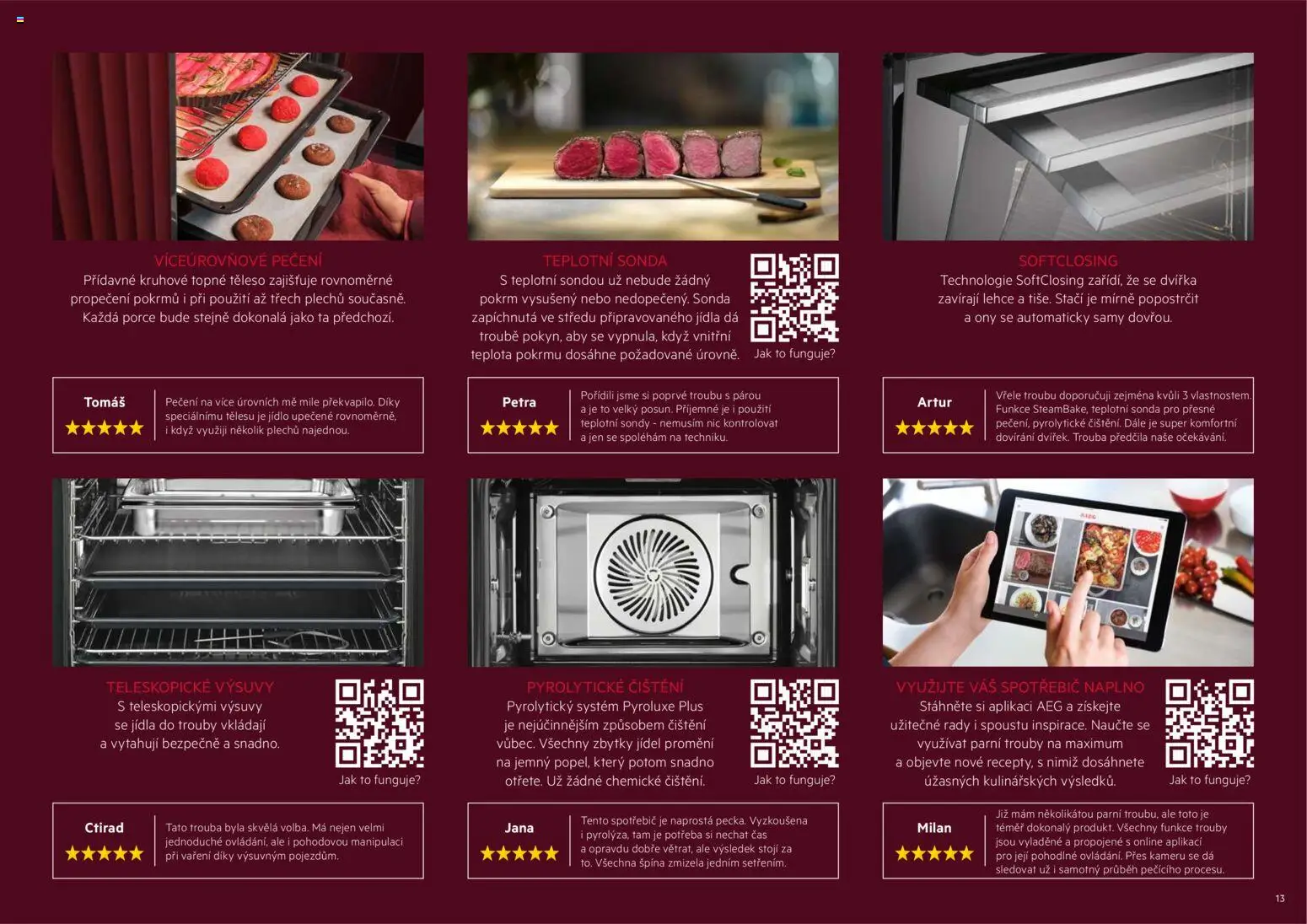 Möbelix leták - AEG od 01.09.2025 | Strana: 13 | Produkty: Trouba