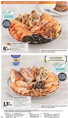 Super U - Prévisualisation de Super U - La carte Automne Hiver valide à partir de 07.10.2025 | Page: 22 | Produits: Bulots cuits, Pêche, Plateau, Mayonnaise