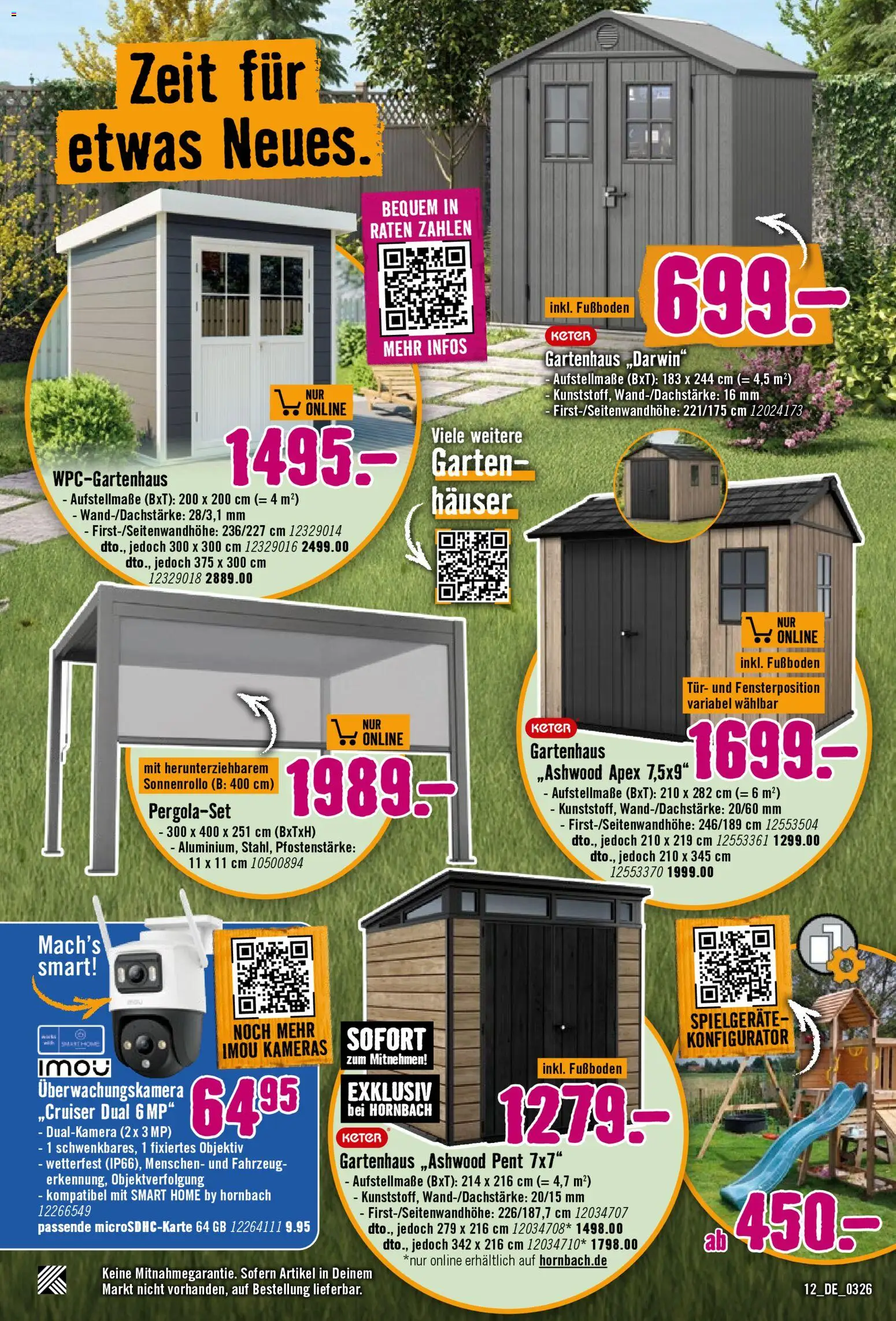 Hornbach Prospekt 	 – gültig ab 12.03.2026 | Seite: 12 | Produkte: Tür, Objektiv