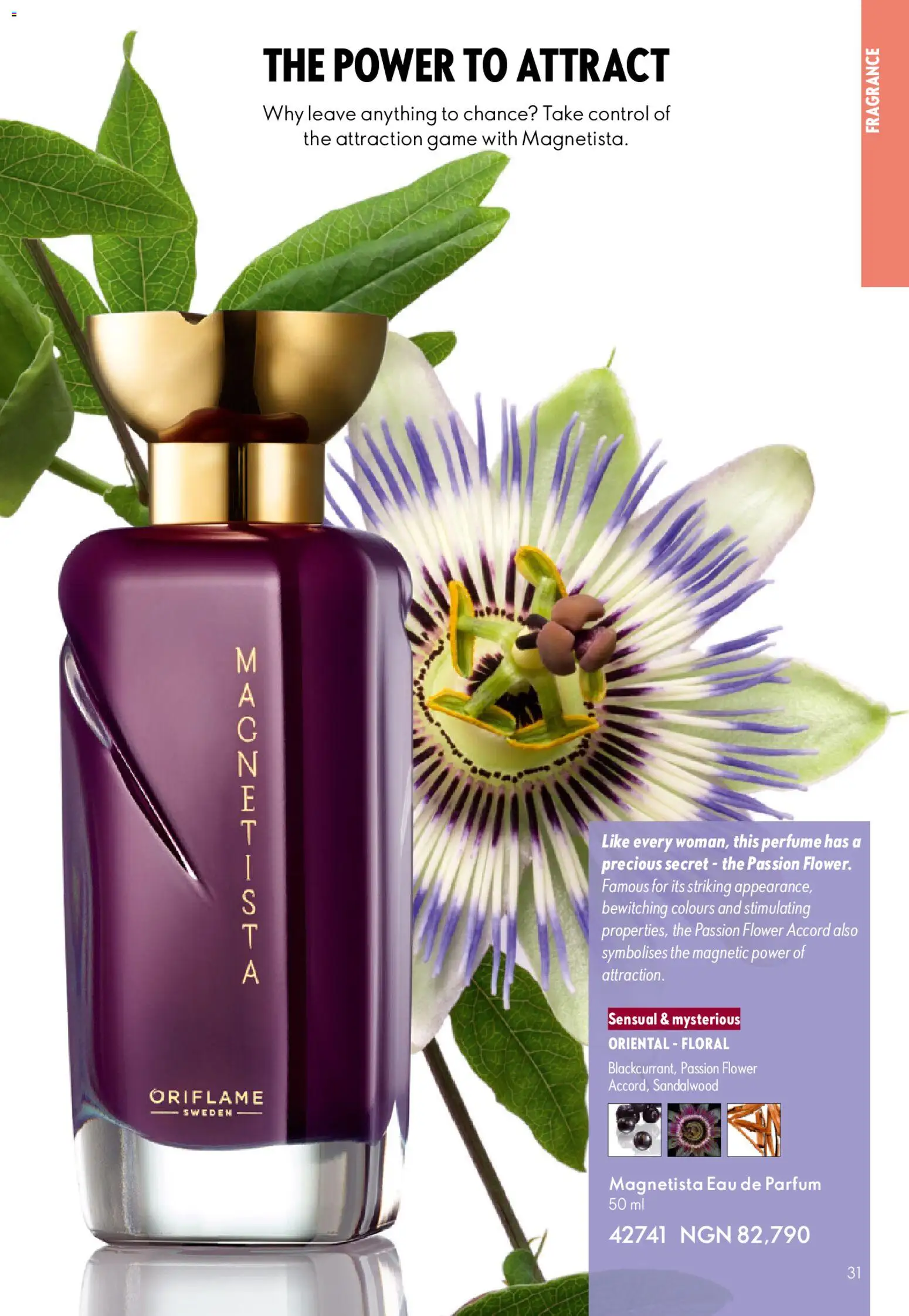 Oriflame Catalogue 2/2026 valid from 01.04.2026 | Page: 31 | Products: Fragrance, Game, Perfume
