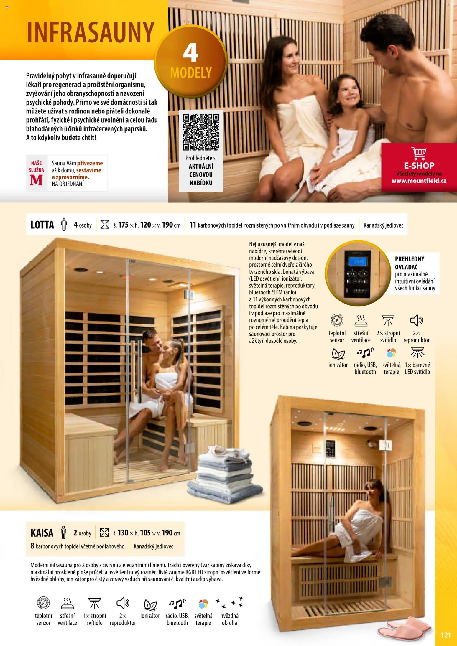 Mountfield katalog od 02.04.2026 | Strana: 121 | Produkty: Audio, Rádio, Modely, LED