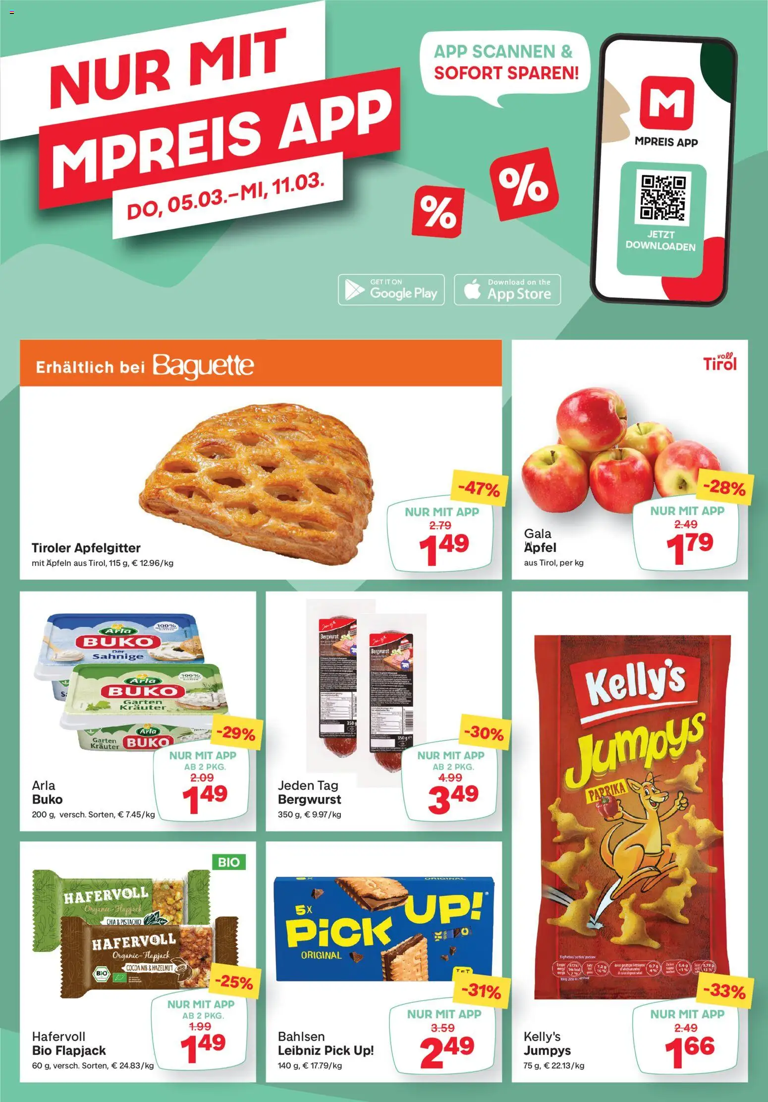 MPREIS Altenmarkt im Pongau gültig ab 05.03.2026 | Seite: 13 | Produkte: Jääkaappipakastin, Äpfel