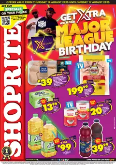 Preview of Shoprite specials valid from 14.08.2025