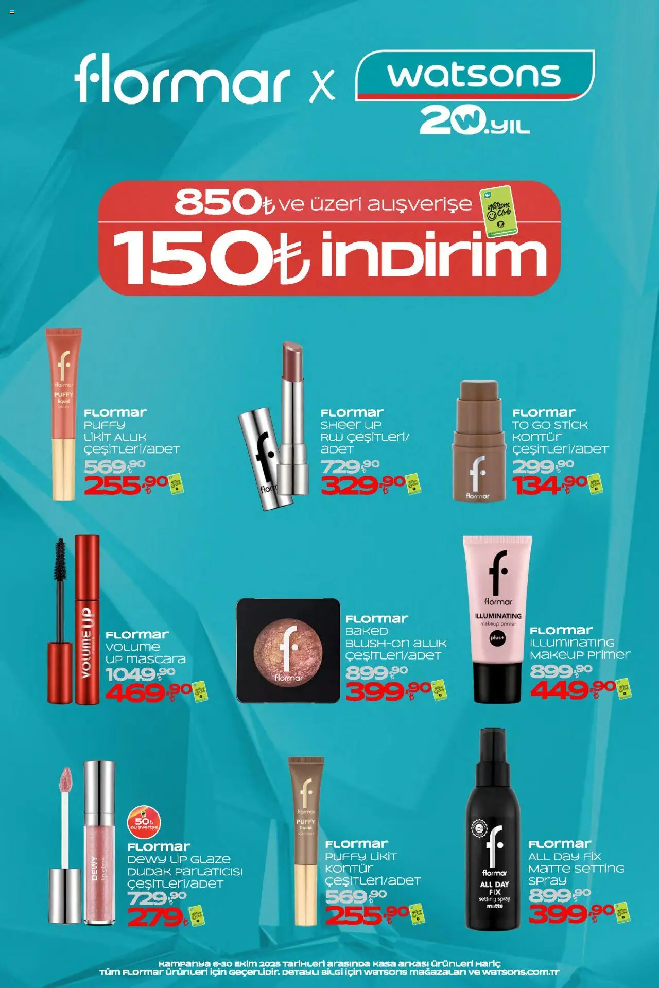 Watsons Katalog - 06.10.2025 tarihinden itibaren geçerlidir | Sayfa: 2 | Ürünler: Ruj, Dudak parlatıcısı, Allık, Kasa