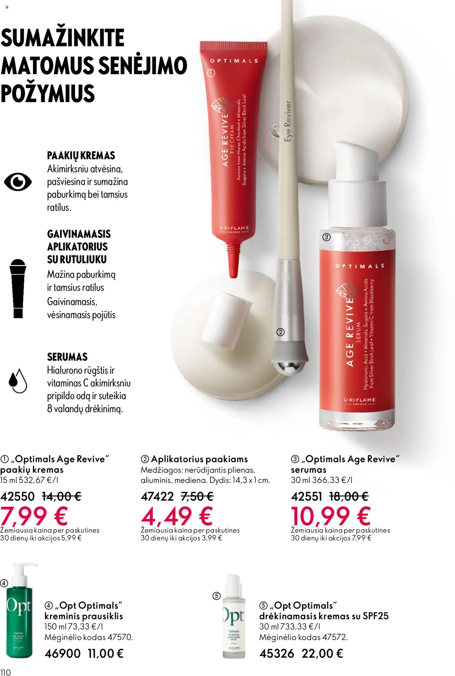Oriflame akcijos nuo 19.11.2025 | Puslapis: 110 | Prekių: Kremas, Prausiklis