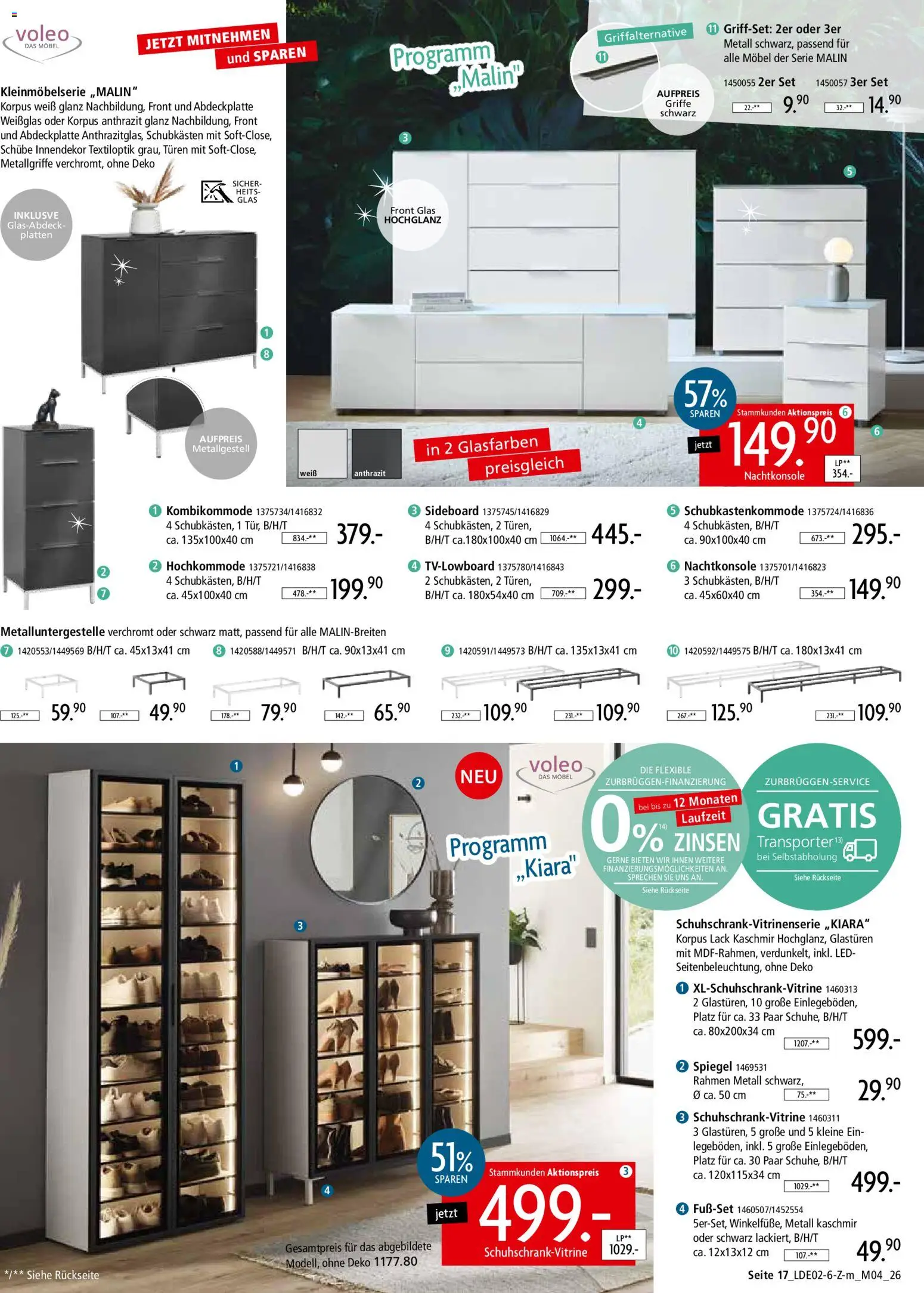 Zurbrüggen Prospekt 	 – gültig ab 22.02.2026 | Seite: 23 | Produkte: Sideboard, Spiegel