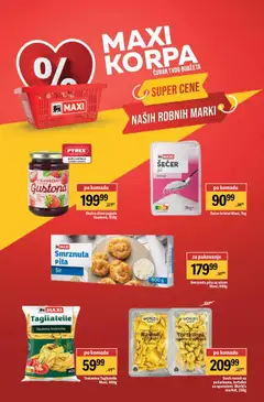 Maxi katalog - pregled Maxi kataloga - važi od 26.03.2026 | Strana: 8 | Proizvode: Testenina, Jagoda, Korpa, Pita