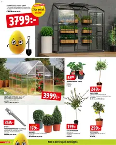 Jem & Fix erbjudanden - Förhandsvisning av reklamblad från butik Jem & Fix aktuell från 30.03.2026 | Sida: 4 | Produkter: Växthus