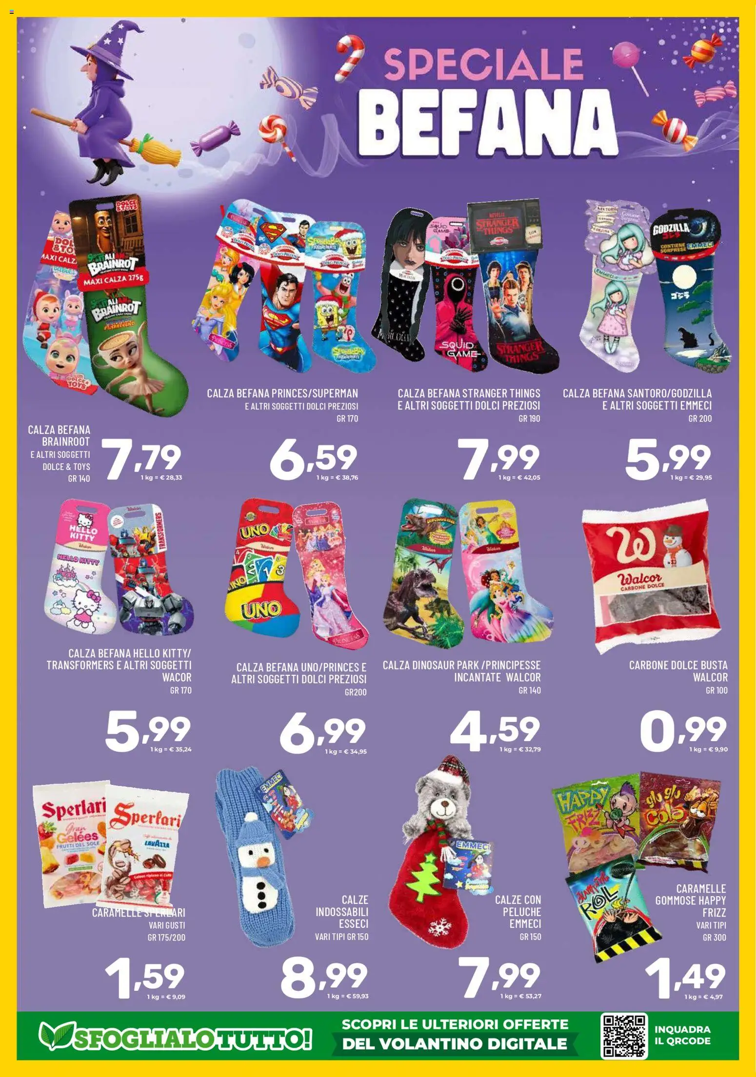 Volantino Il Centesimo del 02.01.2026 | Pagina: 14 | Prodotti: Peluche, Caramelle, Lavazza