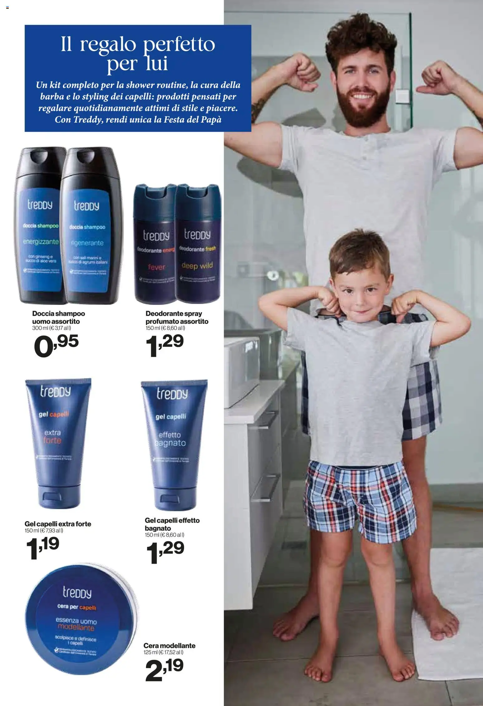 Volantino IN's del 11.03.2026 | Pagina: 13 | Prodotti: Shampoo, Deodorante, Cura della barba, Doccia