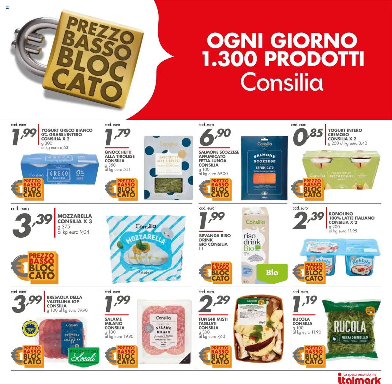 Volantino Italmark del 05.06.2025 | Pagina: 31 | Prodotti: Riso, Rucola, Latte, Robiola