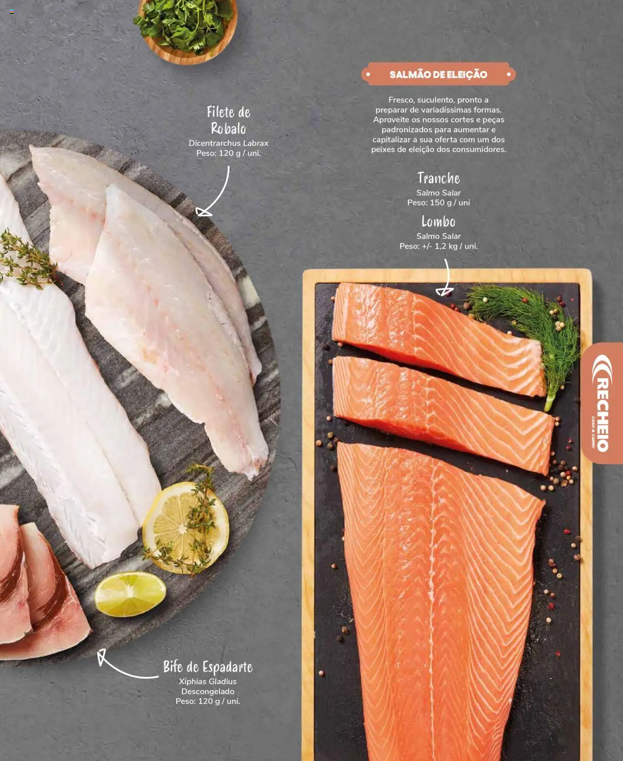 Recheio Peixaria │ válido de 19.09.2024 | Página: 21 | Produtos: Salmão, Lombo