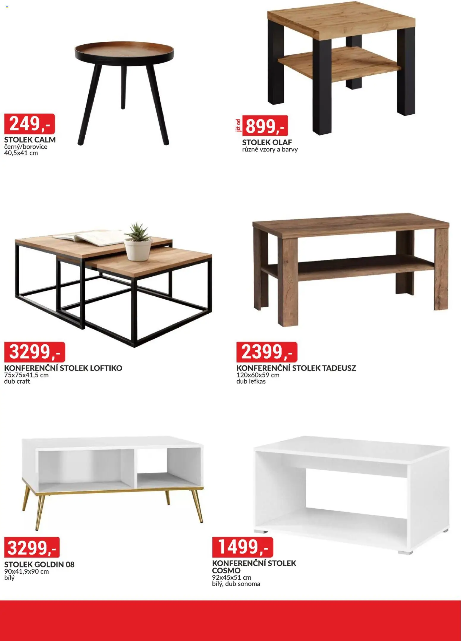 BAUMAX leták - Vaše bydlení, vaše pravidla od 01.11.2025 | Strana: 29 | Produkty: Konferenční stolek, Stolek, Barvy