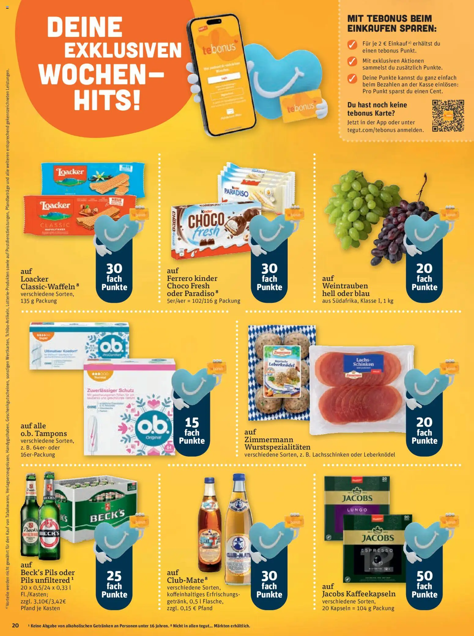 Tegut Prospekt 	 – gültig ab 13.04.2026 | Seite: 22