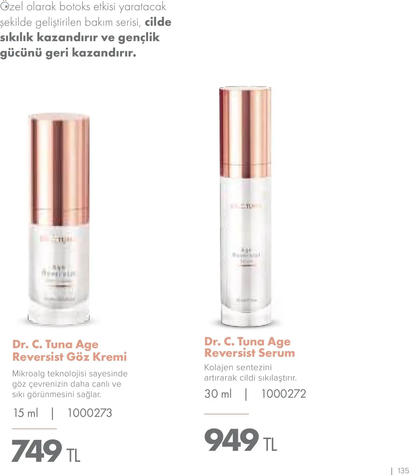 Farmasi Katalog - 01.11.2025 tarihinden itibaren geçerlidir | Sayfa: 135