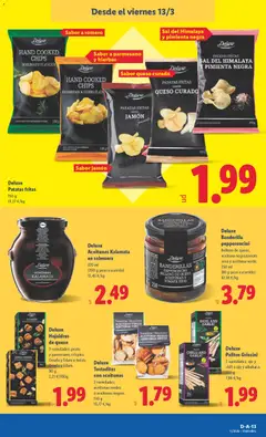 Vista previa Deluxe Patatas fritas, Patatas fritas 150 g válido desde el 09.03.2026 | Página: 41