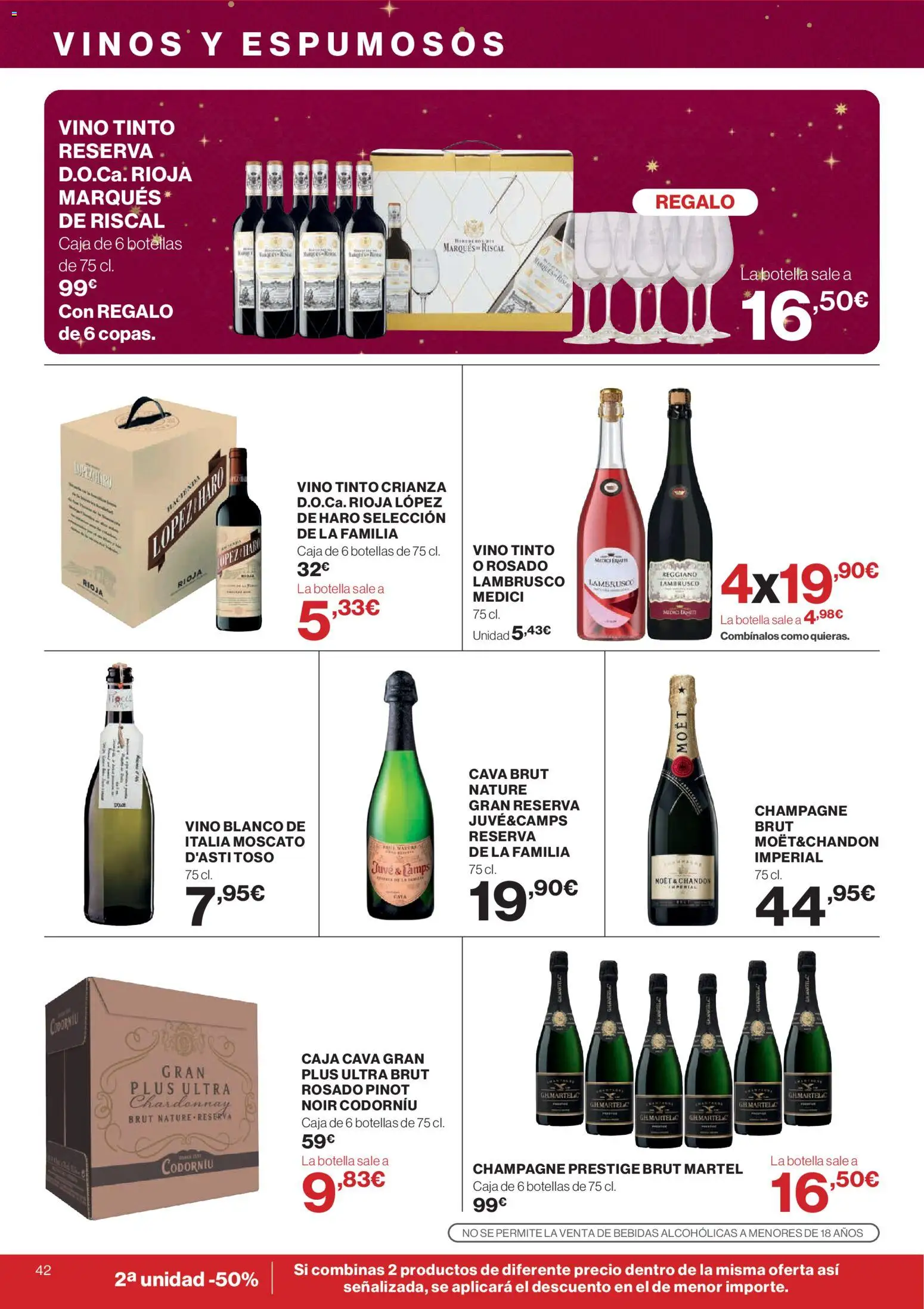 El Corte Inglés ofertas │ válido desde el 04.12.2025 | Página: 44 | Productos: Vino, Caja