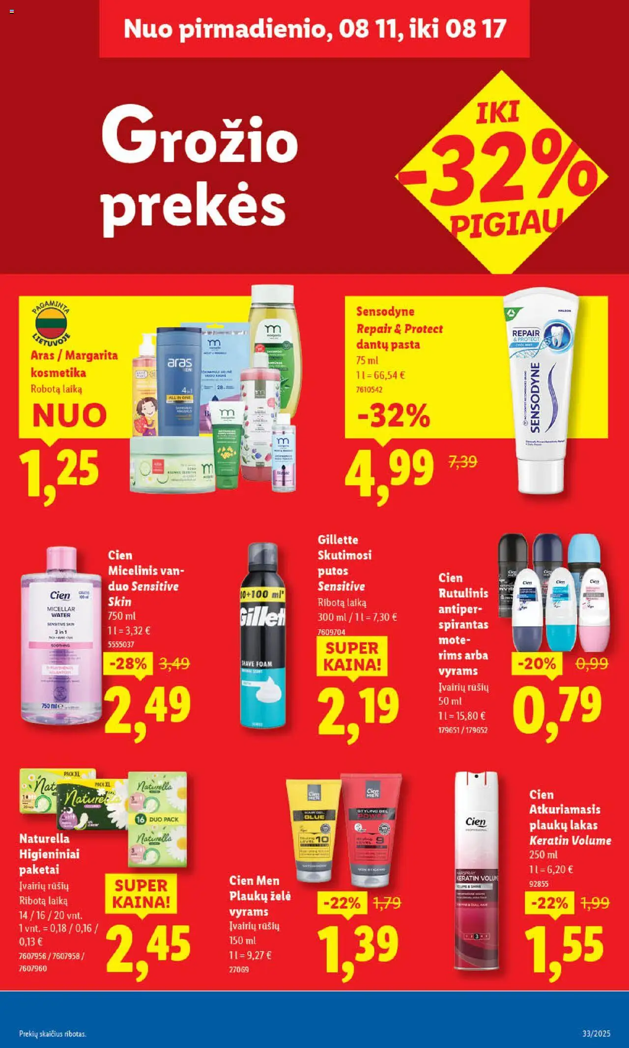 LIDL - Leidinys│galioja nuo 11.08.2025 | Puslapis: 37