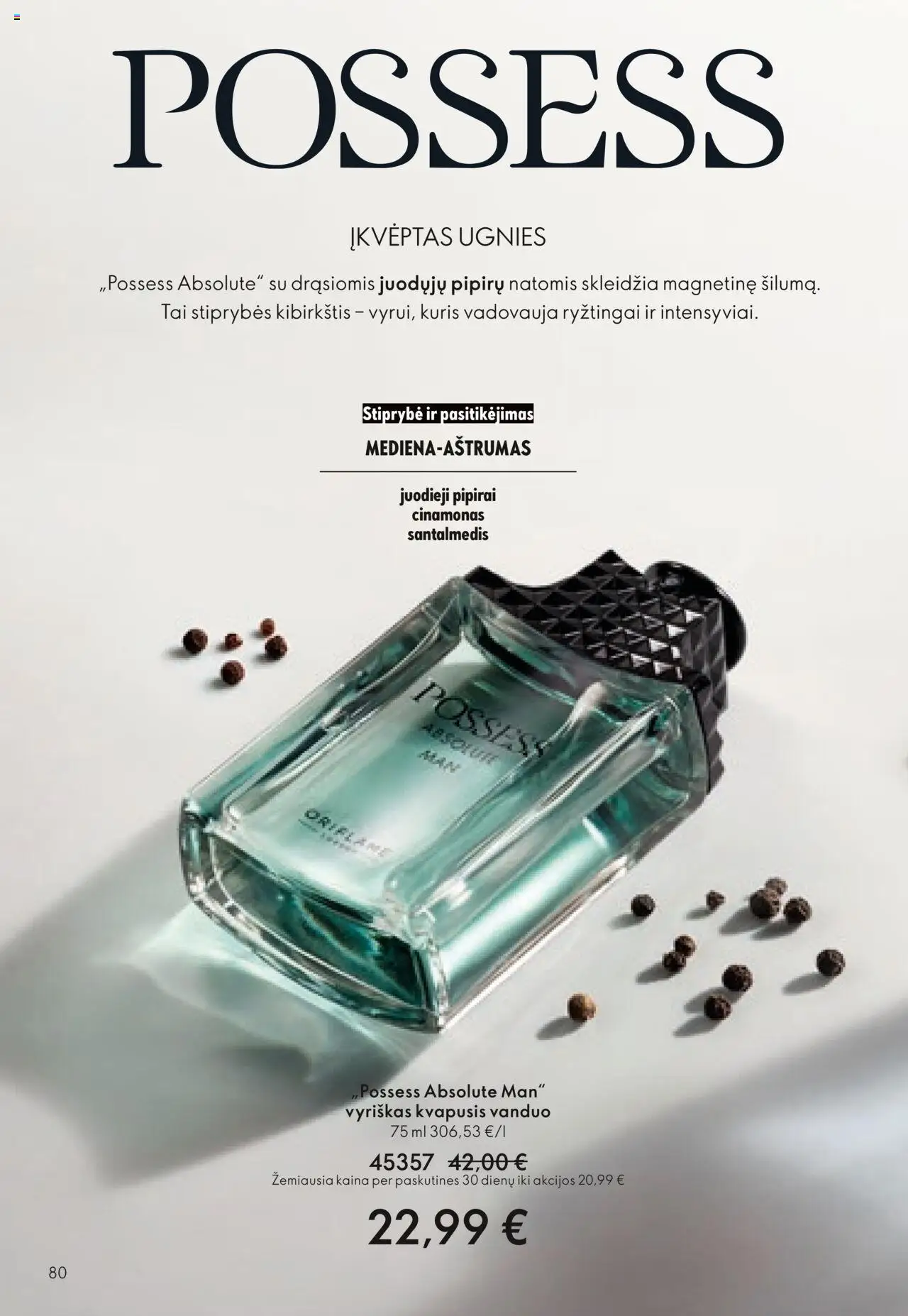 Oriflame akcijos nuo 14.09.2025 | Puslapis: 80 | Prekių: Kvapusis vanduo