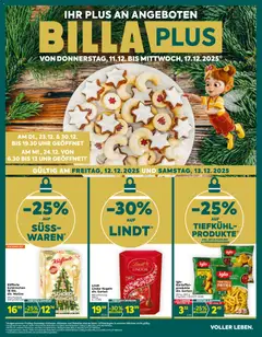 Billa Plus Flugblatt ab 11.12.2025 gültig