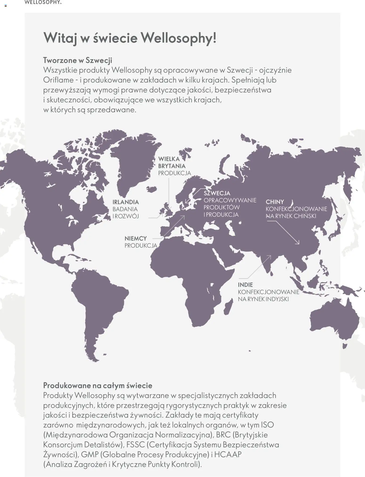 Oriflame Katalog - Przewodnik po produktach Wellosophy od 15.11.2023 | Strona: 12