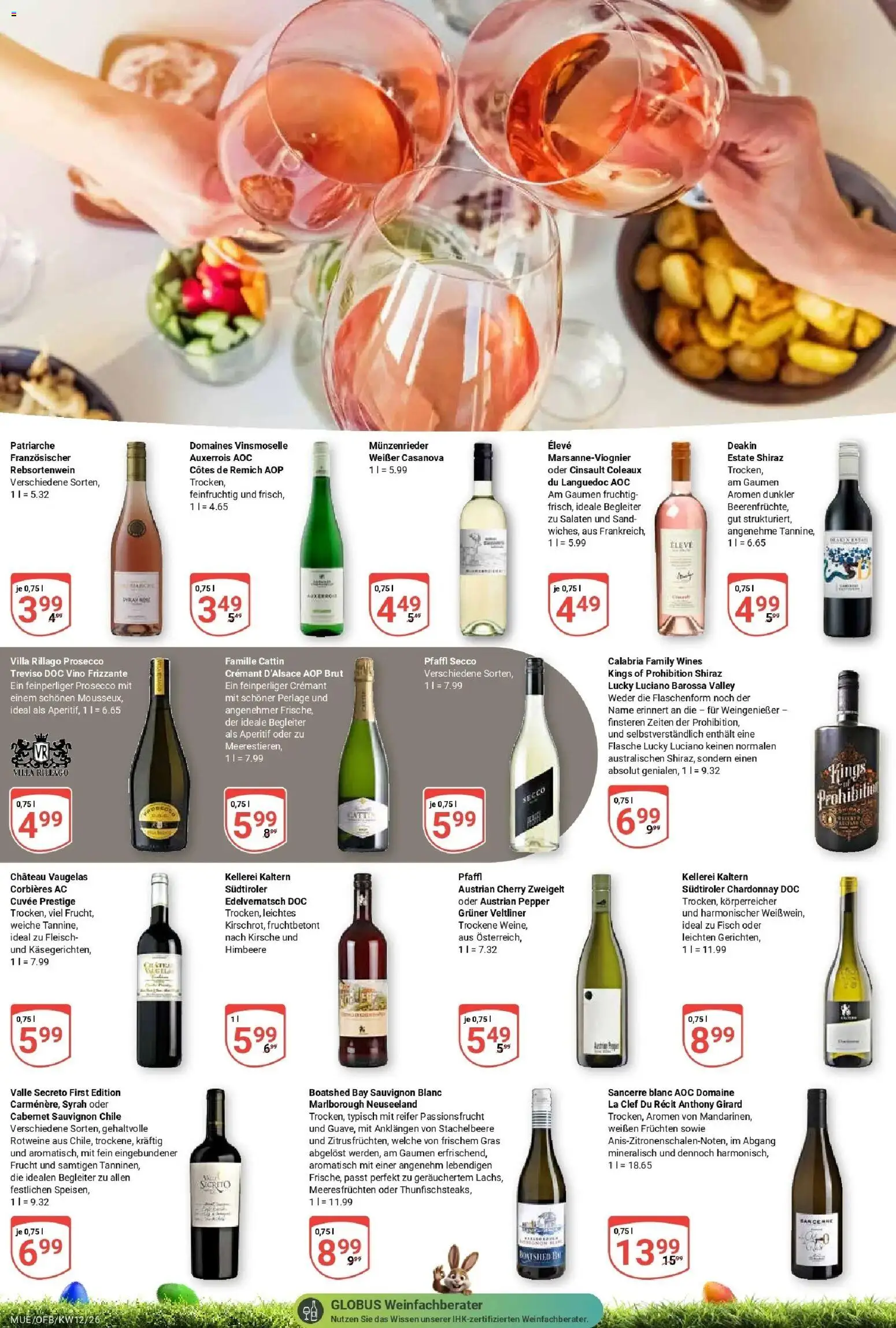 Globus prospekt Mühldorf	 – gültig ab 15.03.2026 | Seite: 18 | Produkte: Fisch, Prosecco, Himbeere, Fleisch