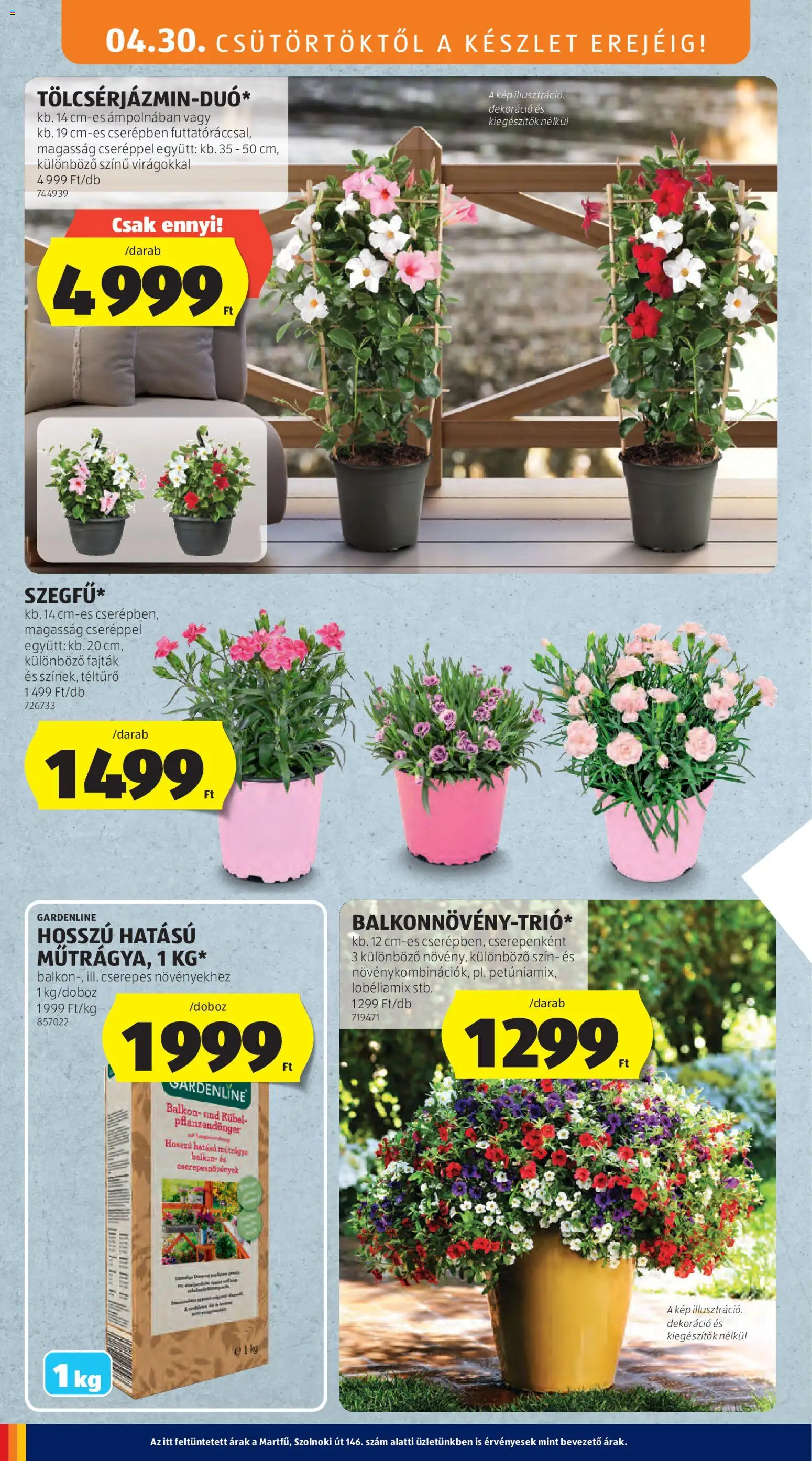 Aldi akciós ujság - amely érvényes a következő dátumtól: 30.04.2026 | Oldal: 30