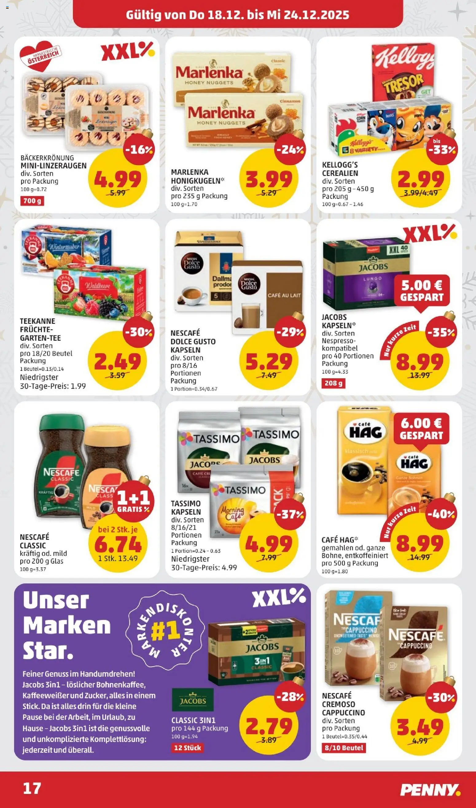 Penny Markt Flugblatt gültig ab 18.12.2025 | Seite: 17