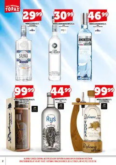 Topaz Gazetka alkoholowa od 01.08.2025 | Strona: 4 | Produkty: Alkohol, Wódka