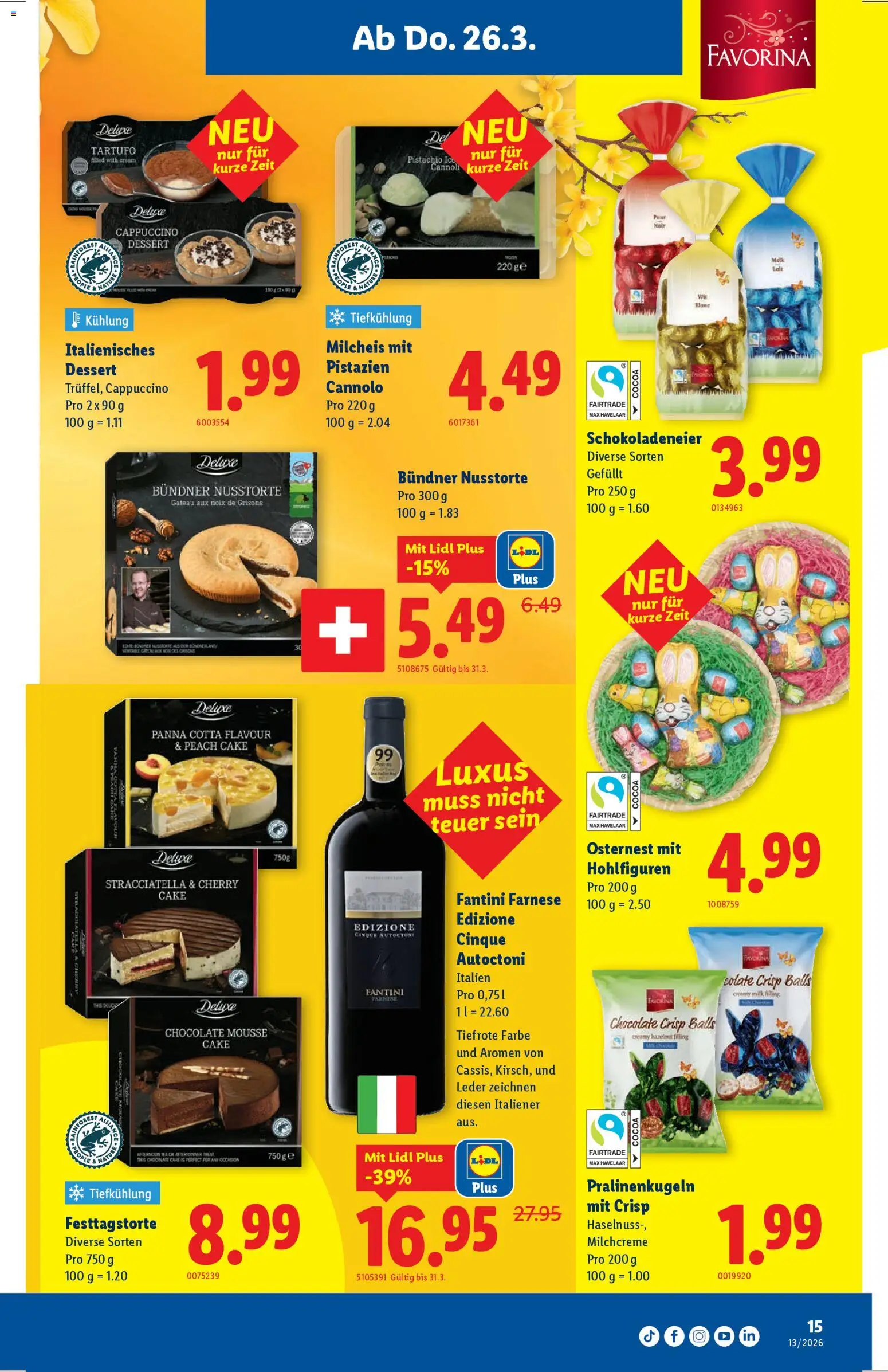 Lidl aktionen – gültig ab 26.03.2026 | Seite: 15