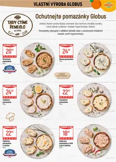 Náhled letáku Globus leták od 29.10.2025 | Strana: 10 | Produkty: Pomazánky, Globus, Pomazánka