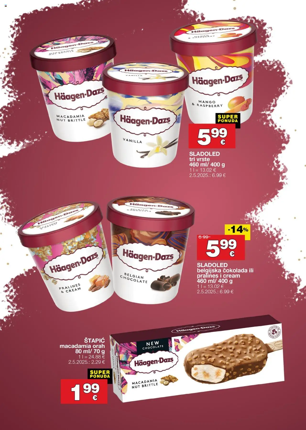 Stanić Diskont katalog | vrijedi od 07.08.2025 | Stranica: 19 | Proizvodi: Čokolada, Sladoled, Mango, Orah