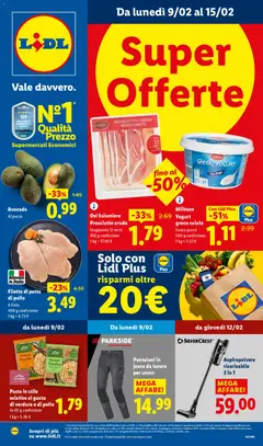 Anteprima del volantino Volantino Lidl	 valido a partire dal 09.02.2026