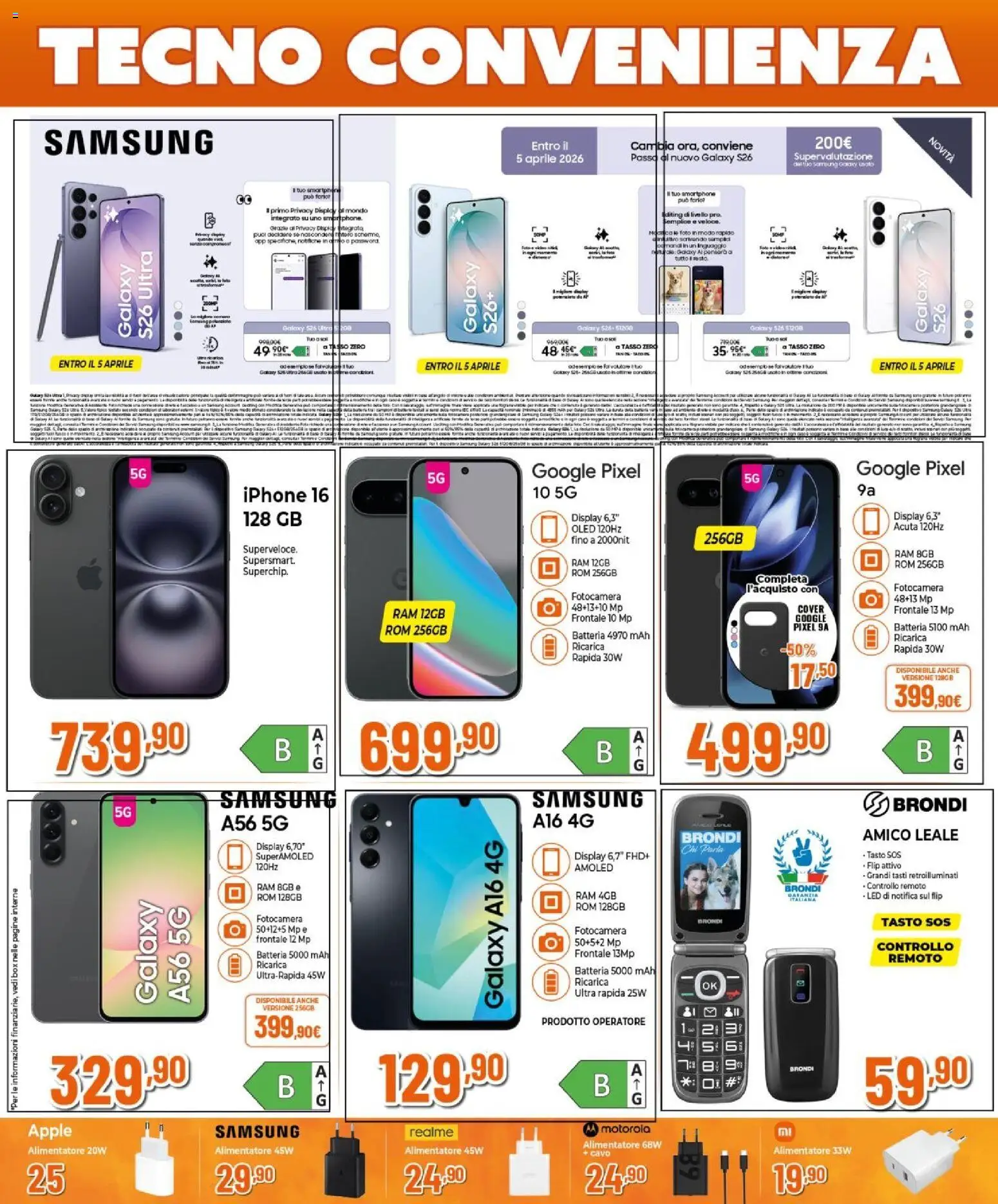 Volantino Expert del 26.03.2026 | Pagina: 2 | Prodotti: Iphone, Fotocamera, Batteria, Samsung