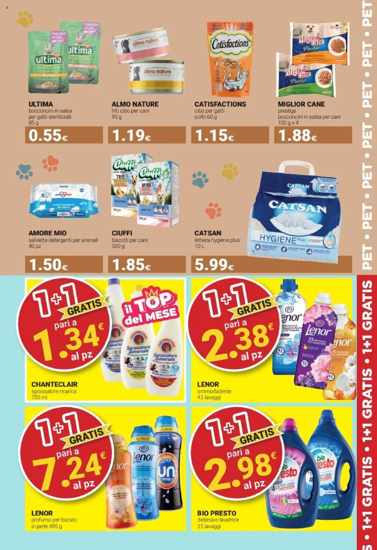 Volantino Tigotà del 01.10.2025 | Pagina: 17 | Prodotti: Pollo, Talco, Lavatrice, Profumo