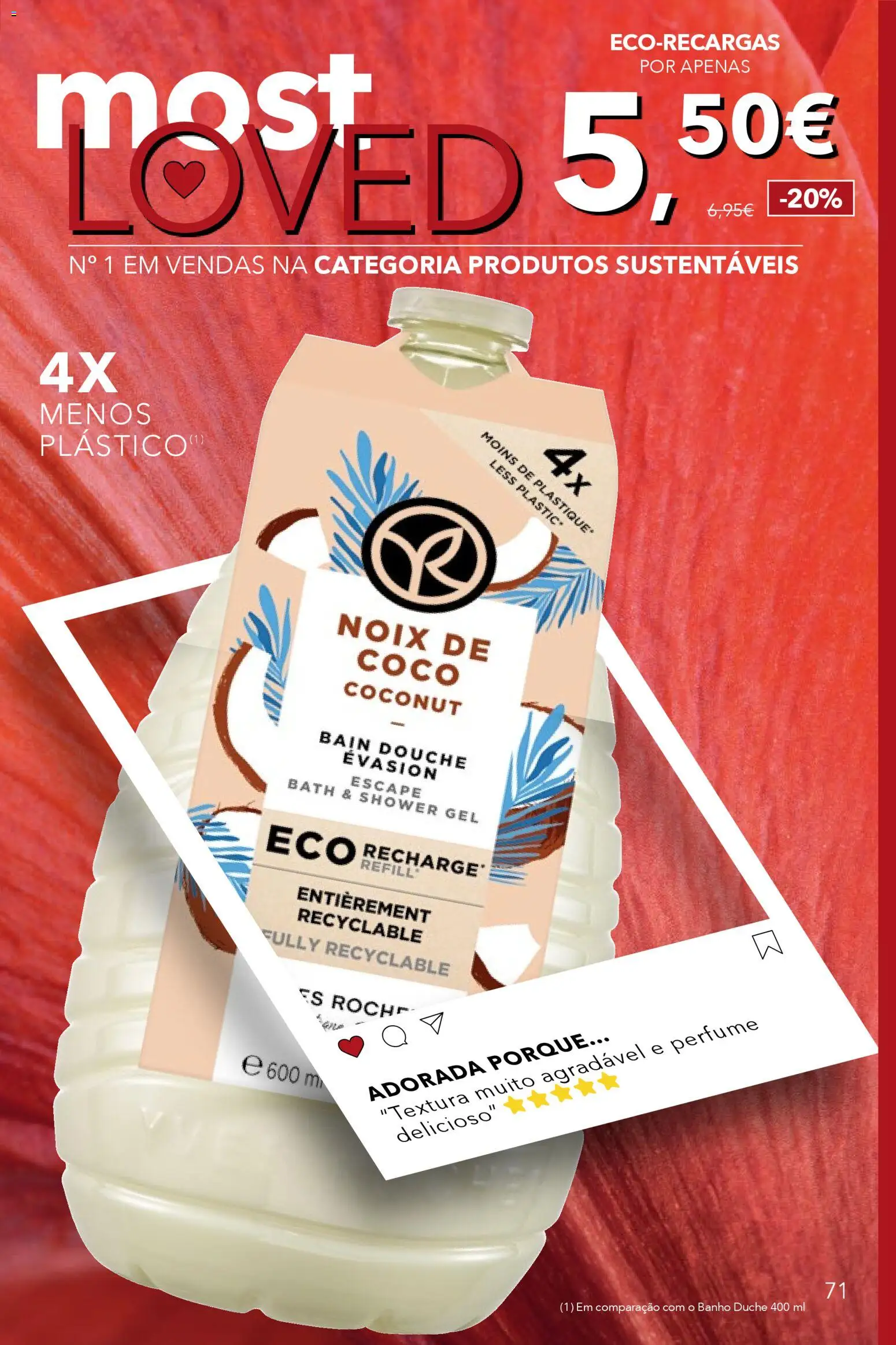 Yves Rocher catálogo 1 │ válido de 31.12.2025 | Página: 71 | Produtos: Perfume, Banho