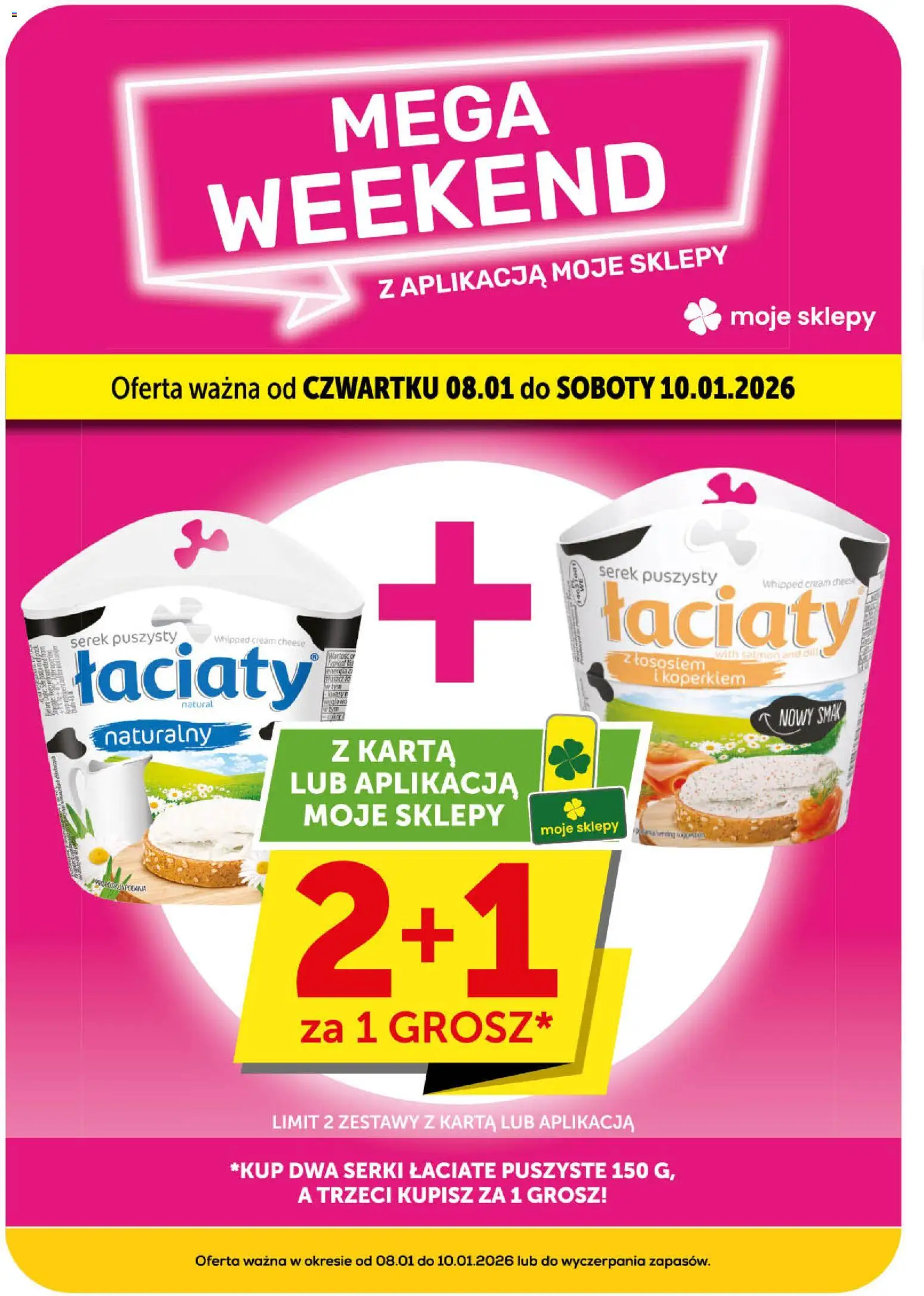 ABC Gazetka - Market od 08.01.2026 | Strona: 4 | Produkty: Karta, Cream cheese, Serek