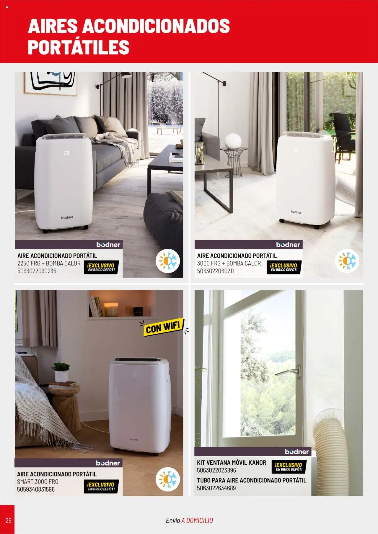 Brico Depôt Catálogo Climatización │ válido desde el 27.06.2025 | Página: 26 | Productos: Aire acondicionado