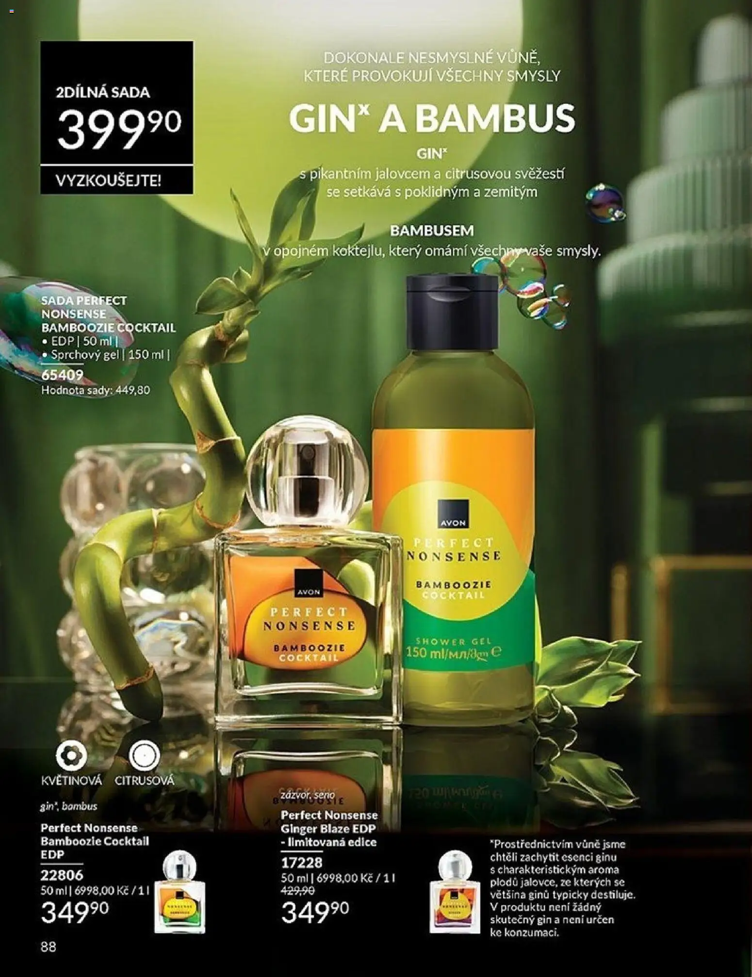 Avon katalog 2/2026 od 01.02.2026 | Strana: 88 | Produkty: Sprchový gel, Gin