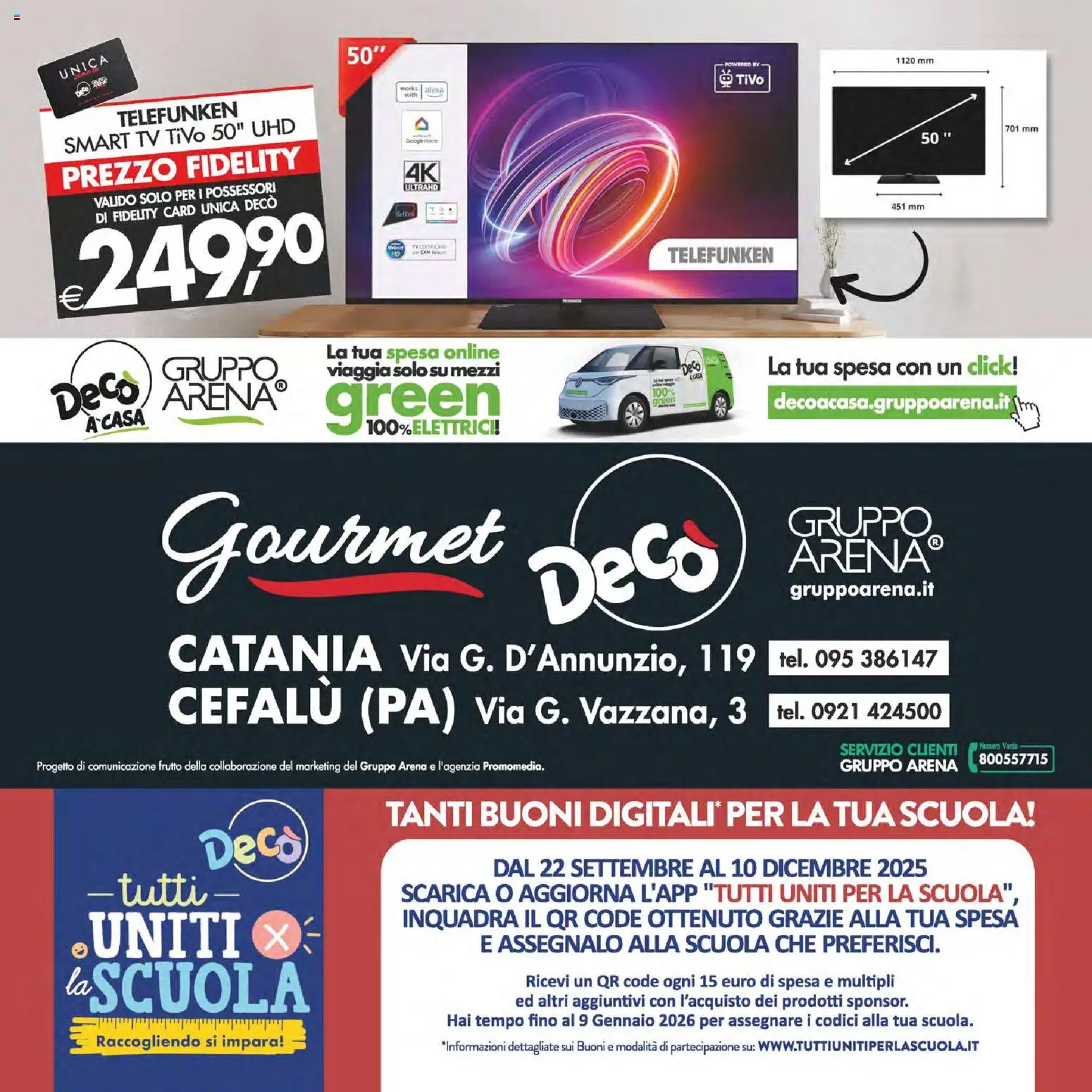 Volantino Decò del 24.10.2025 | Pagina: 32 | Prodotti: smart TV, TV