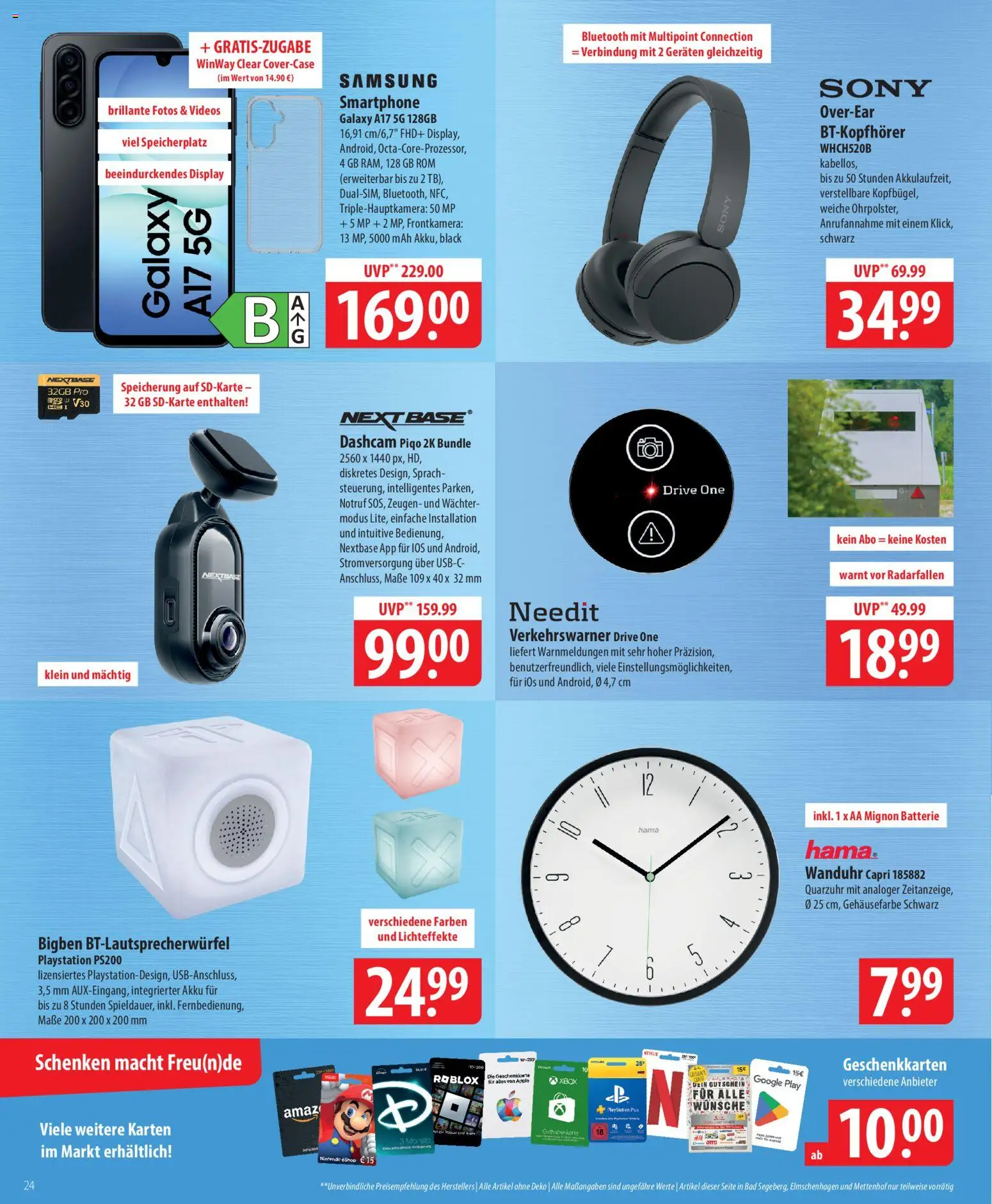 Famila Prospekt 	 – gültig ab 02.02.2026 | Seite: 24 | Produkte: Xbox, Bad, Samsung, Apple